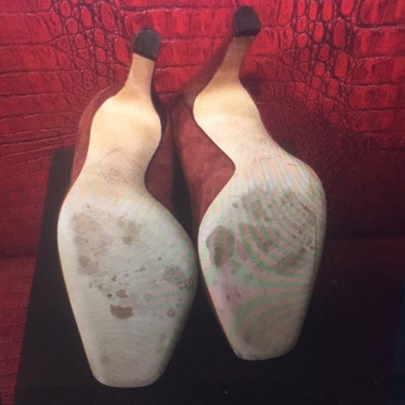 AUTHENTIC GUCCI PUMPS, SUEDE & LEATHER TRIM - Picture 5 of 5